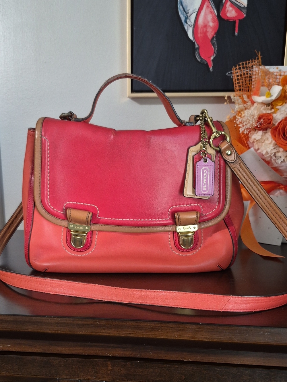 Coach Poppy Dylan Satchel #22427